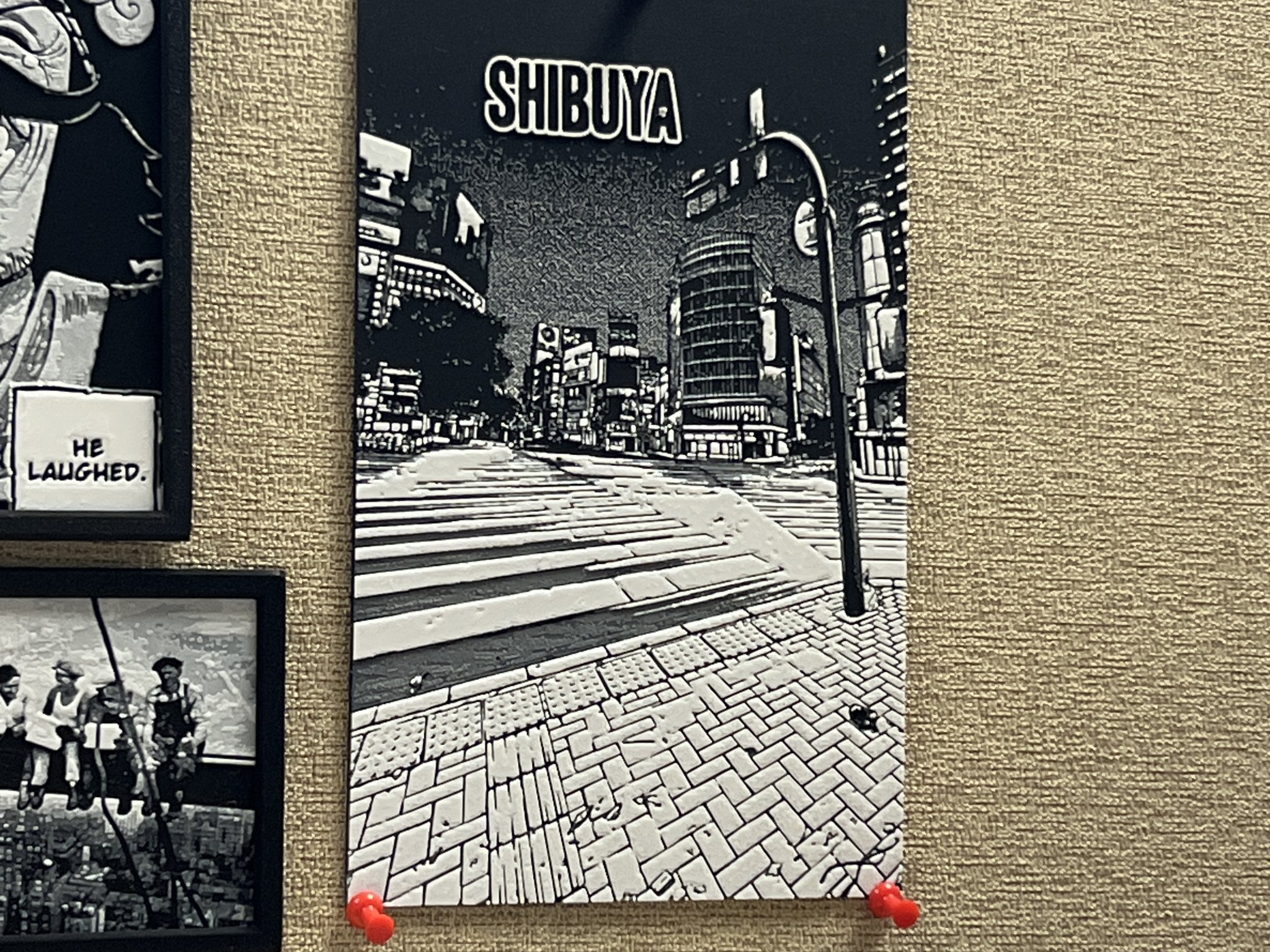 Bảng Shibuya trong Jujutsu Kaisen được tạo ra bằng HueForge