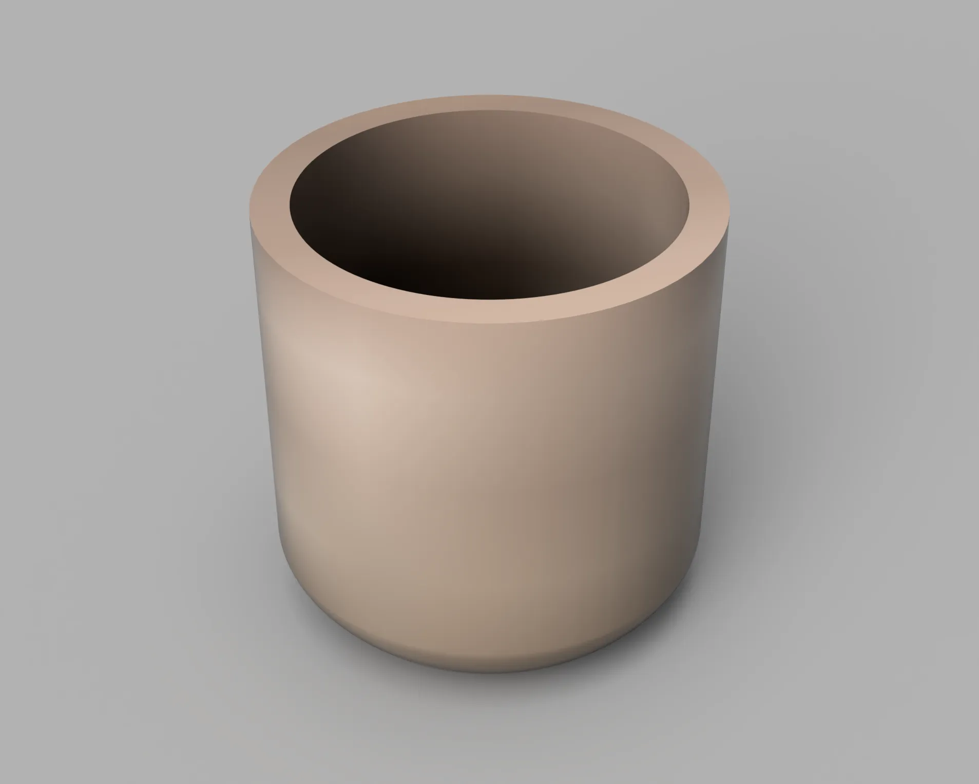 Khuôn chậu cây nhỏ bằng xi măng/mortar 3 phần