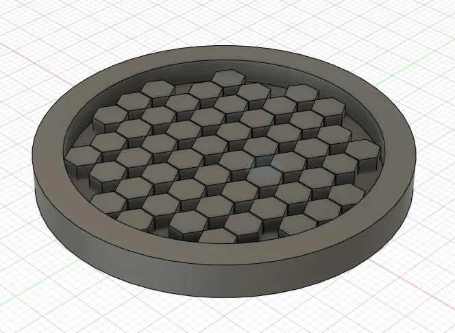 Đế lót ly thiết kế tổ ong tự làm