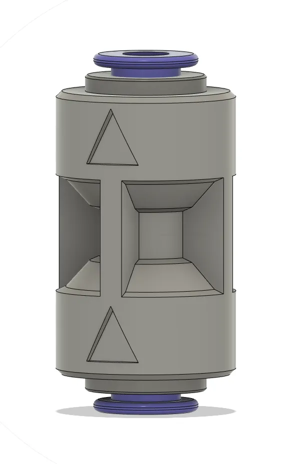 Khớp nối ống PTFE sử dụng đầu nối ECAS04