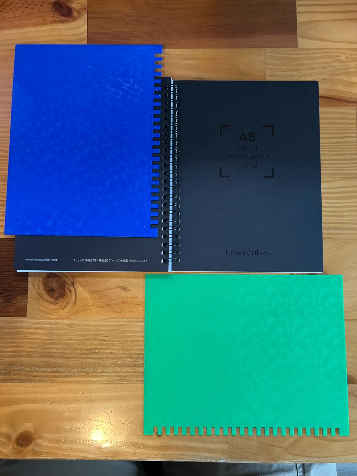 Bảng đệm Livescribe A5 cho sổ tay thông minh xoắn