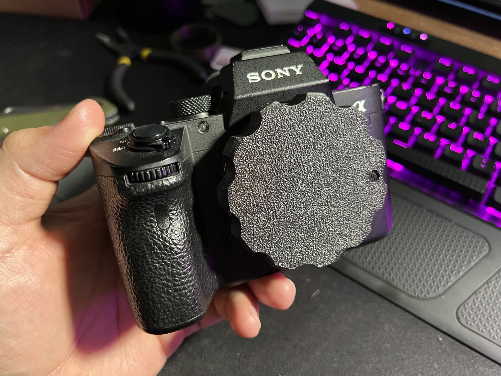 Nắp thân máy Sony Alpha chắc chắn cho máy ảnh không gương lật