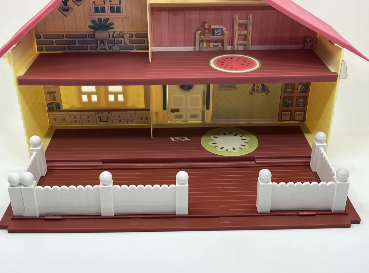 Phụ kiện hàng rào cho ngôi nhà Bluey