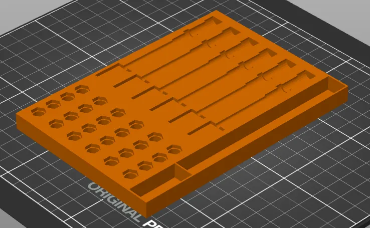 Khay đựng vòi Nextruder phù hợp với hộp đồ nghề Kobalt Mini