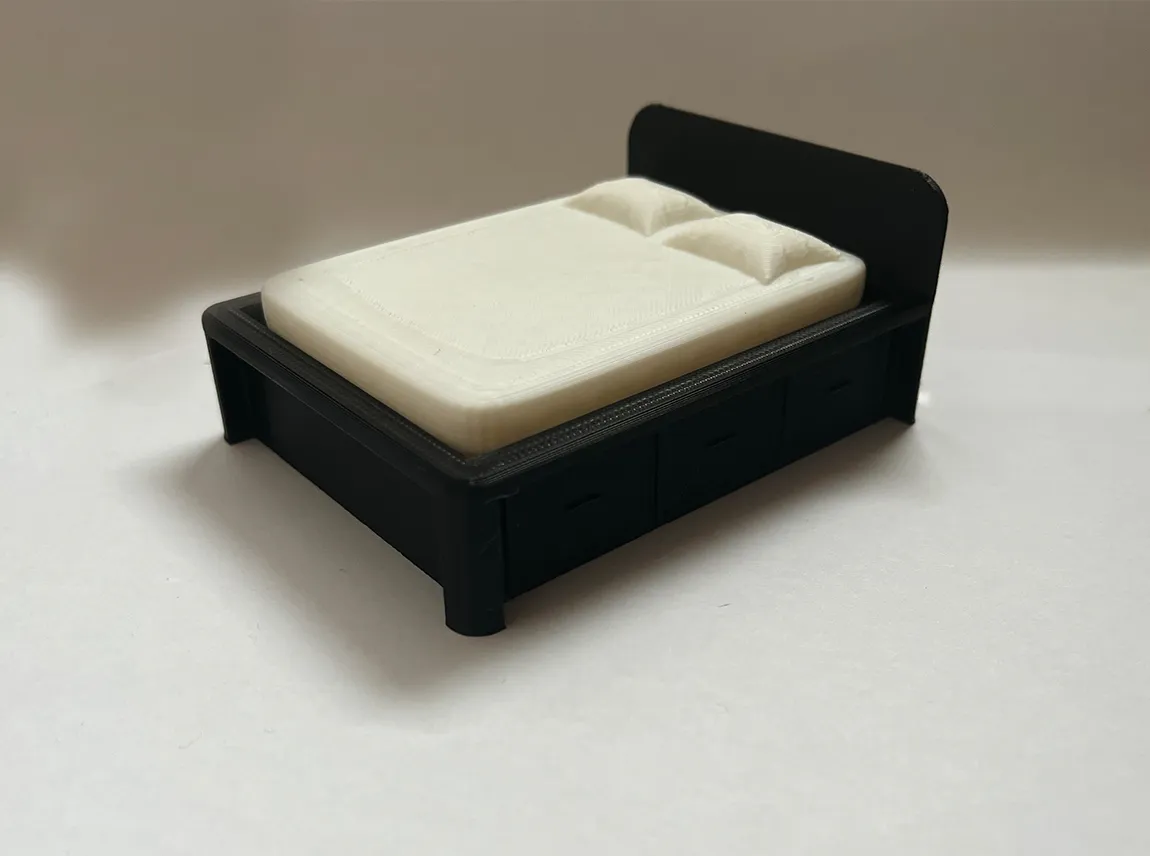 Giường với ngăn chứa bí mật cho đồ giá trị nhỏ