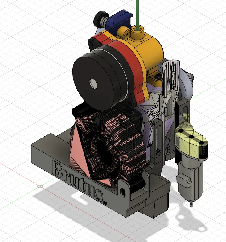 Hệ thống Drive trực tiếp Anycubic Mega Zero + Orbiter v1.5