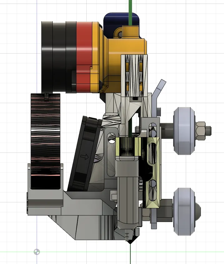 Hệ thống Drive trực tiếp Anycubic Mega Zero + Orbiter v1.5