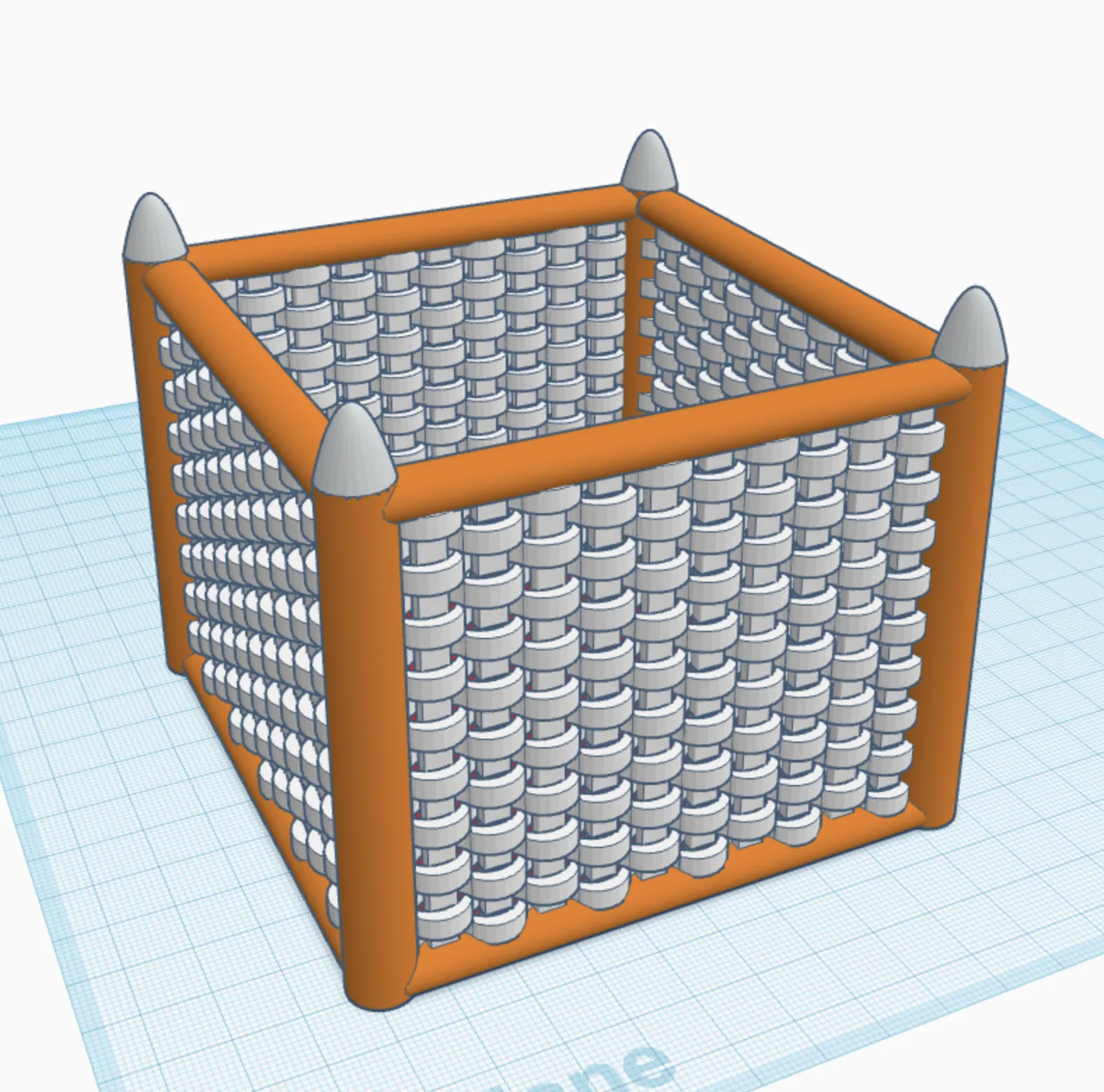 Hộp đựng bút hình lâu đài phong cách gothic
