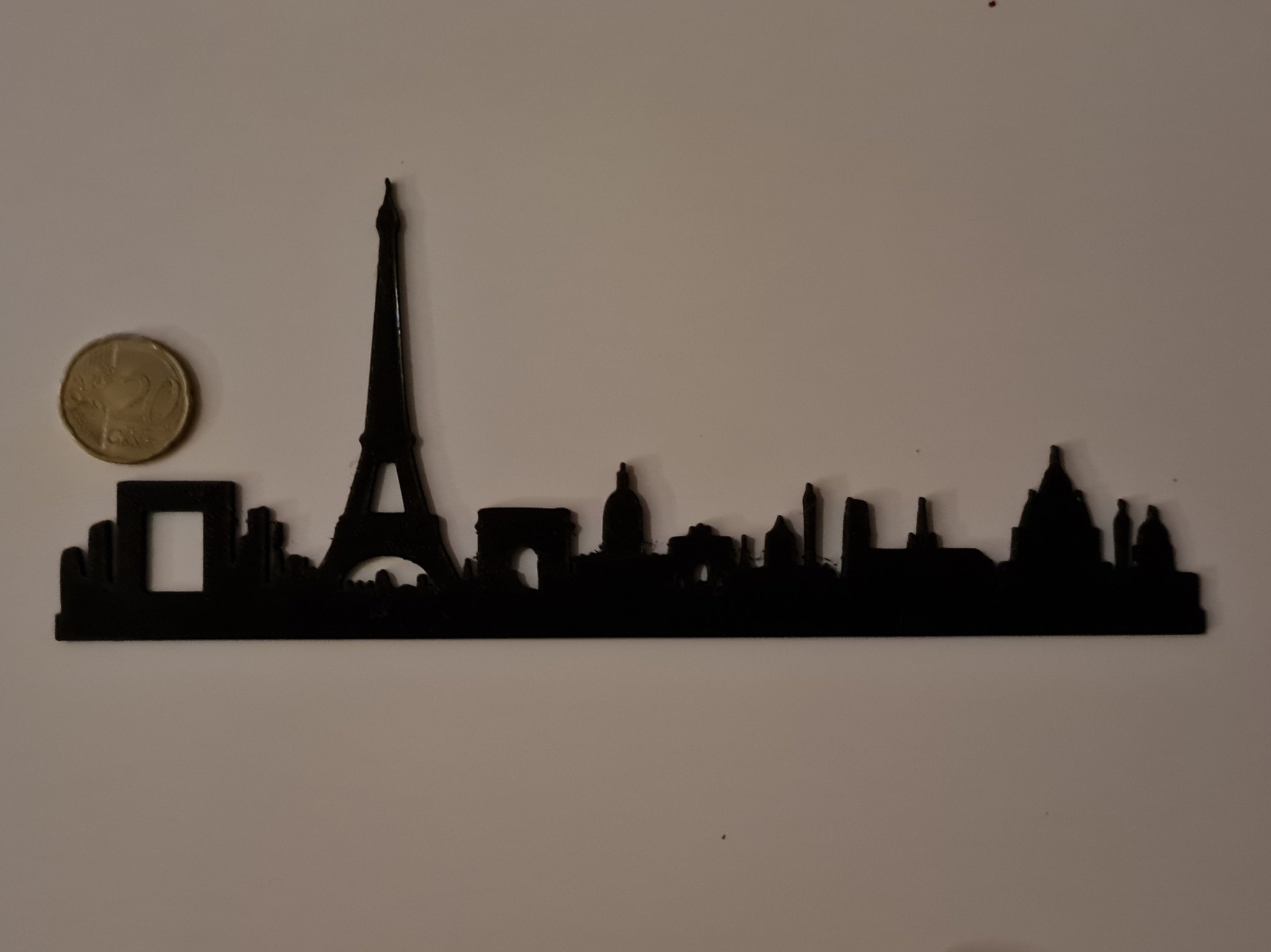 Nghệ thuật 2D phong cảnh Paris độc đáo