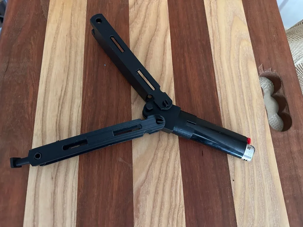 Giá đỡ bật lửa Balisong kích thước đầy đủ