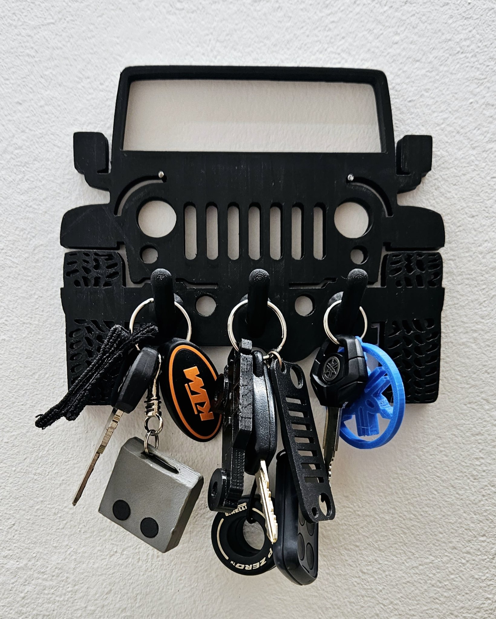 Giá đỡ chìa khóa Jeep Wrangler với thiết kế tinh chỉnh