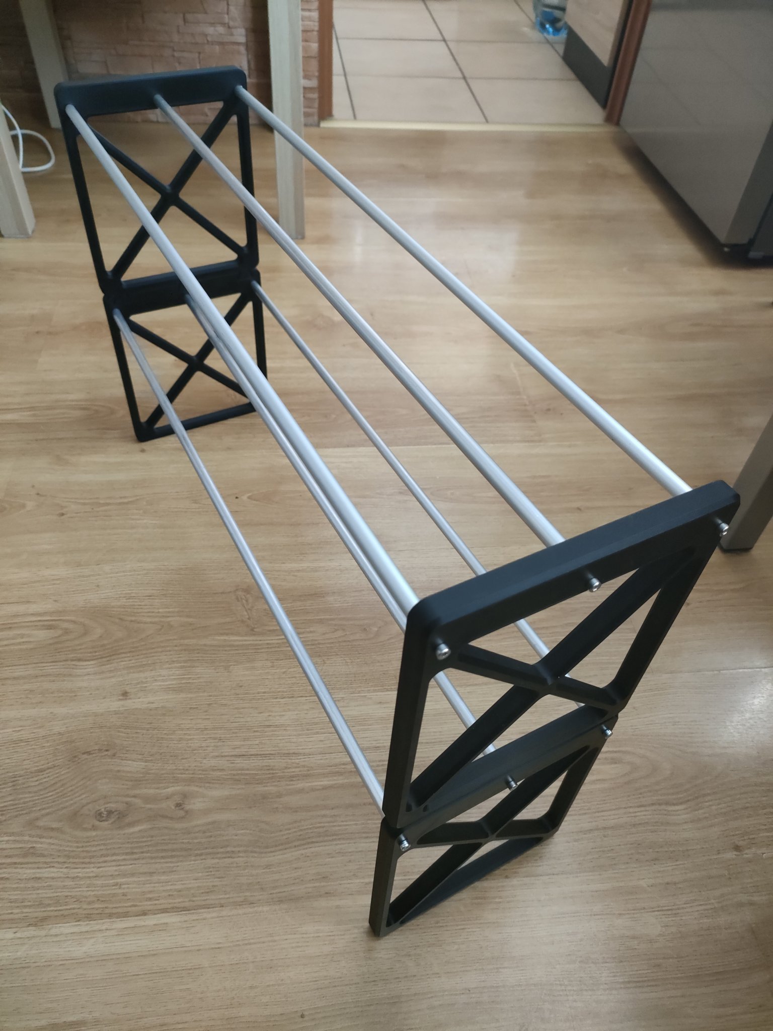 Giá để giày xếp chồng đa năng bằng nhôm