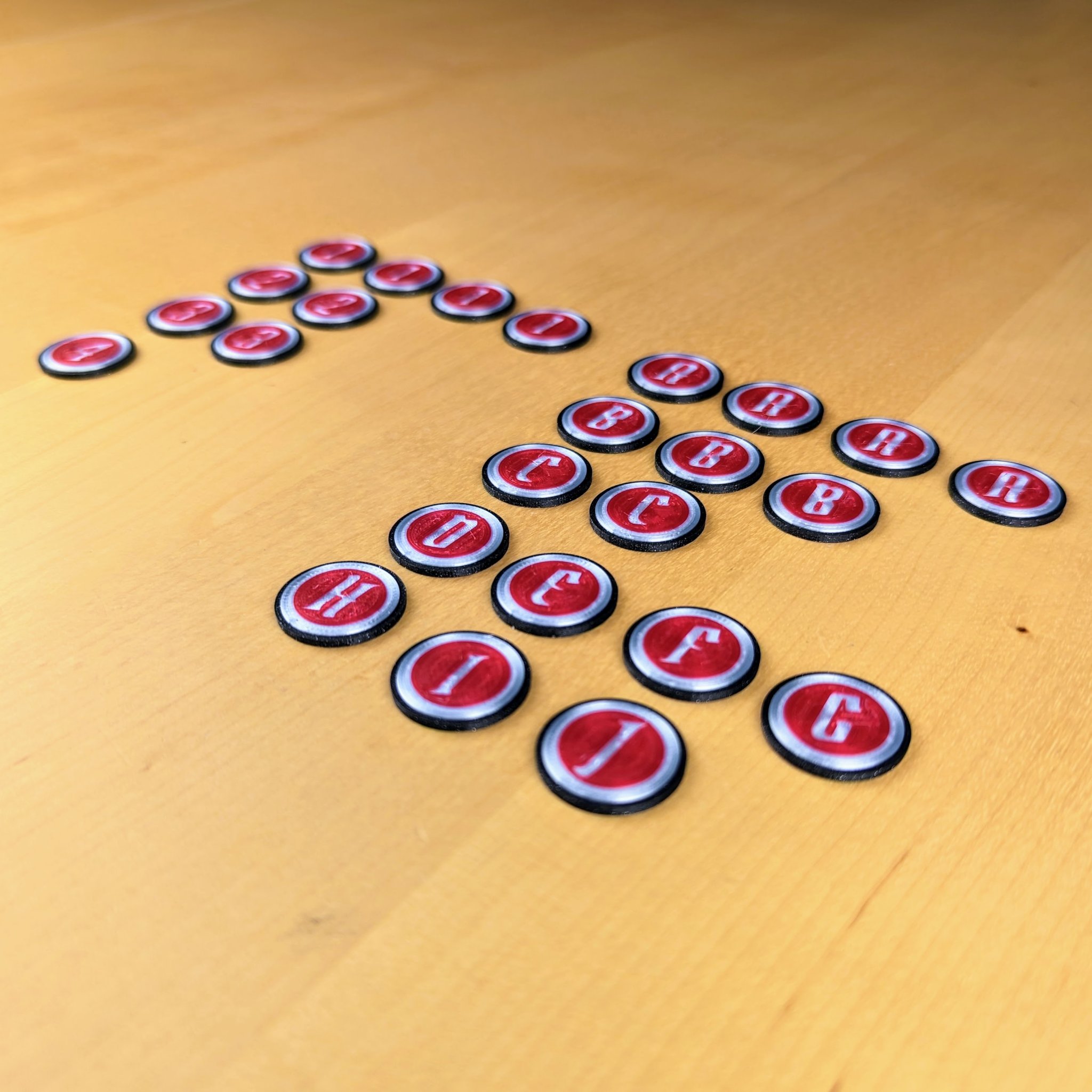 Biểu tượng Gloomhaven một mặt thay thế cho trò chơi bàn