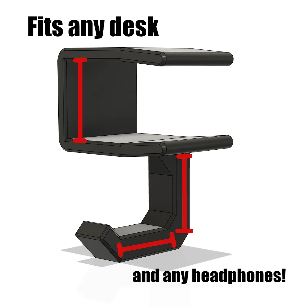 Giá đỡ tai nghe tùy chỉnh cho bàn làm việc