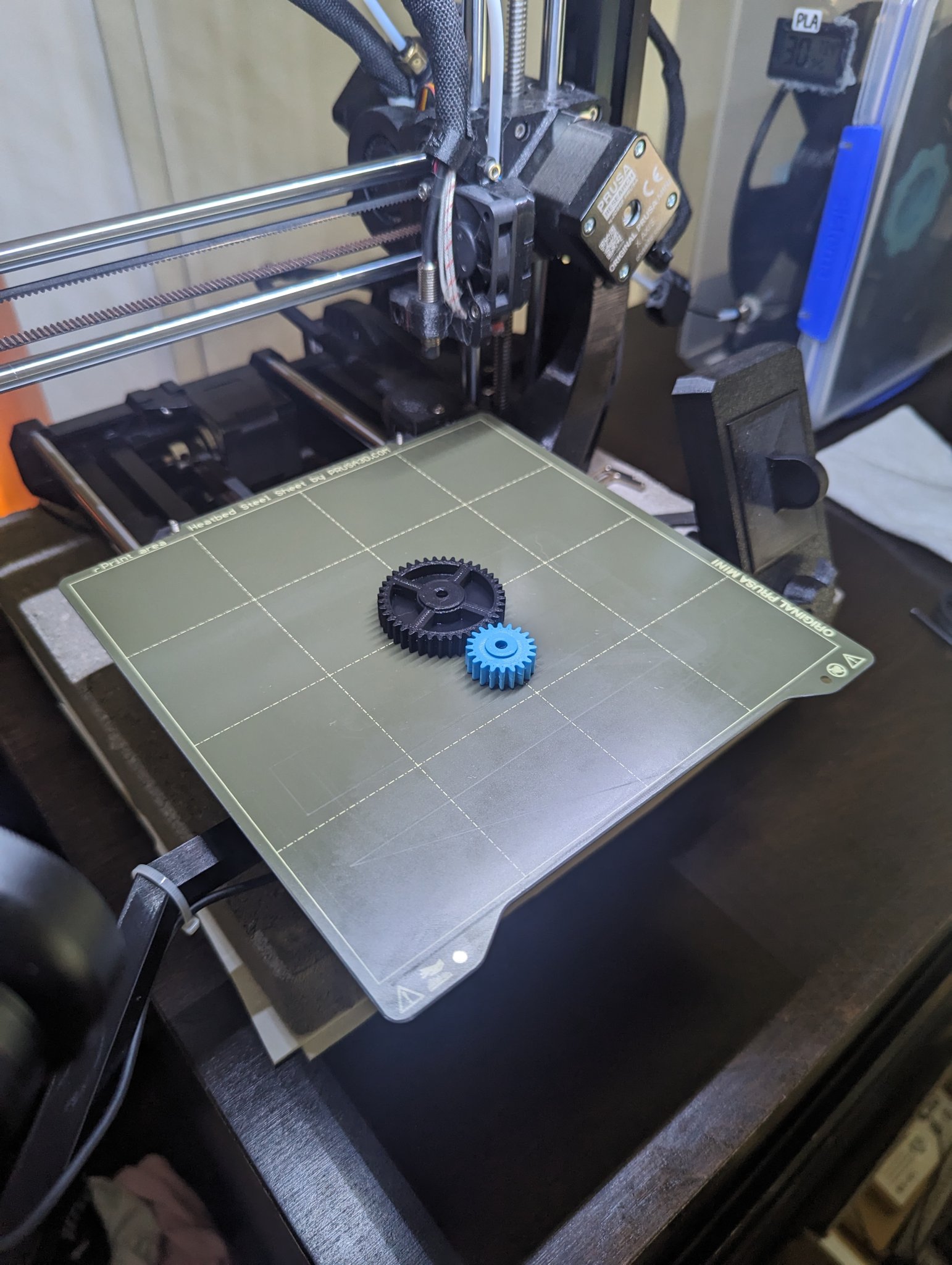 Bánh răng 40 và 20 răng với tỷ lệ 2:1