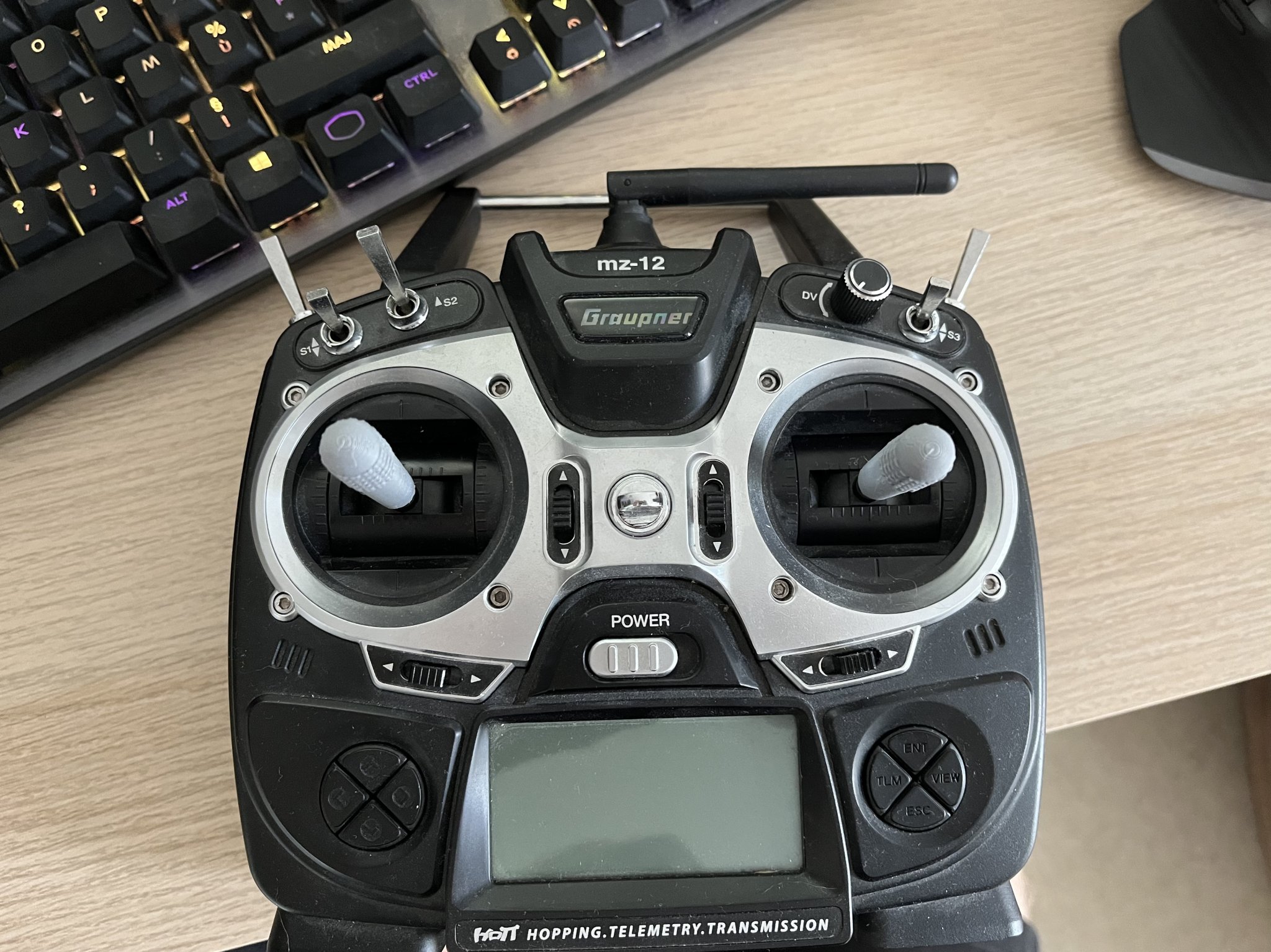 Cán dài cho bộ phát RC Graupner MZ12