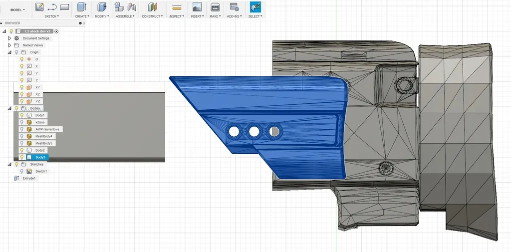 Gần gũi với kích thước báng súng Longshot bằng NIRODHA