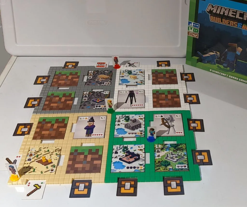 Bảng hỗ trợ cho trò chơi Minecraft: Builders & Biomes