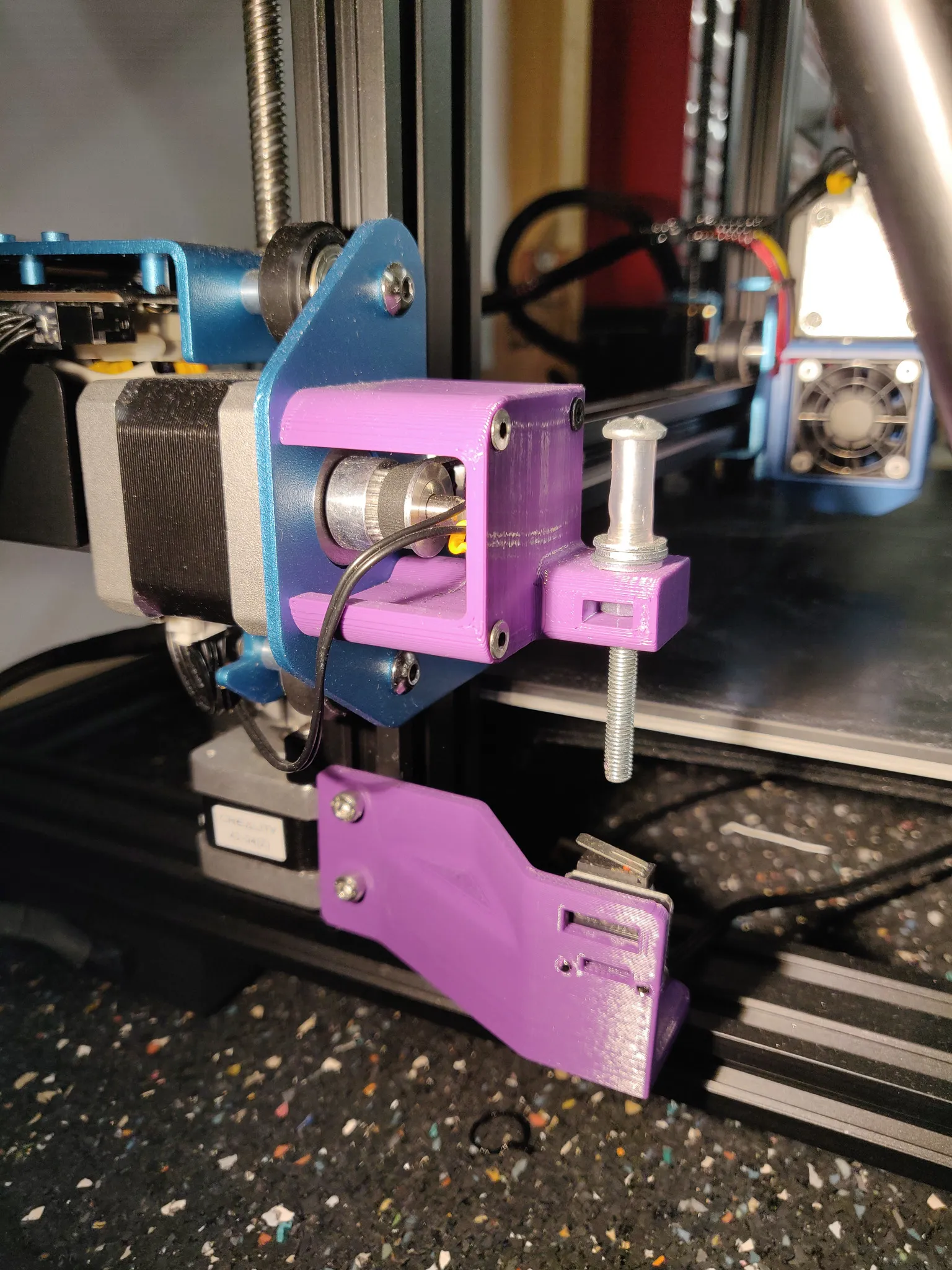 Nâng cấp ốc vít điều chỉnh mức Z cho máy in Creality