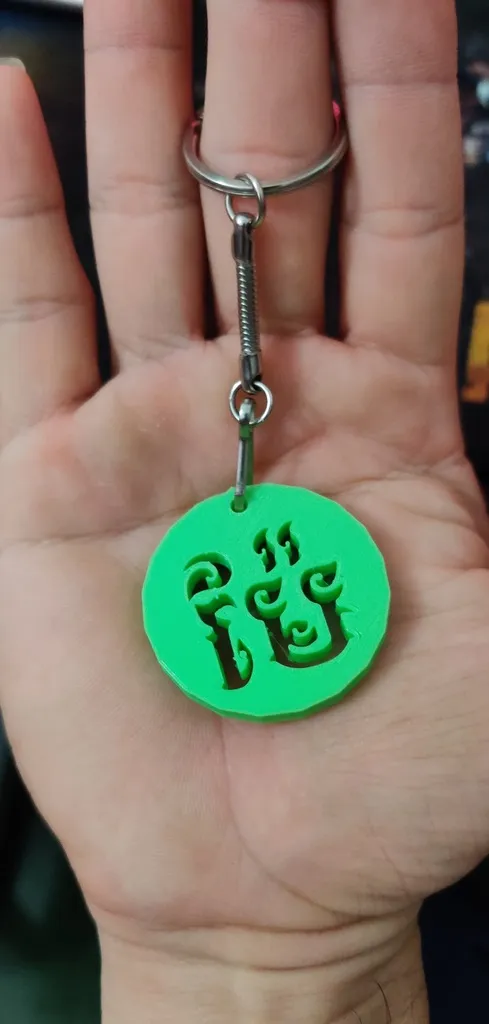 Móc khóa chữ "Mẹ" bằng công nghệ in 3D