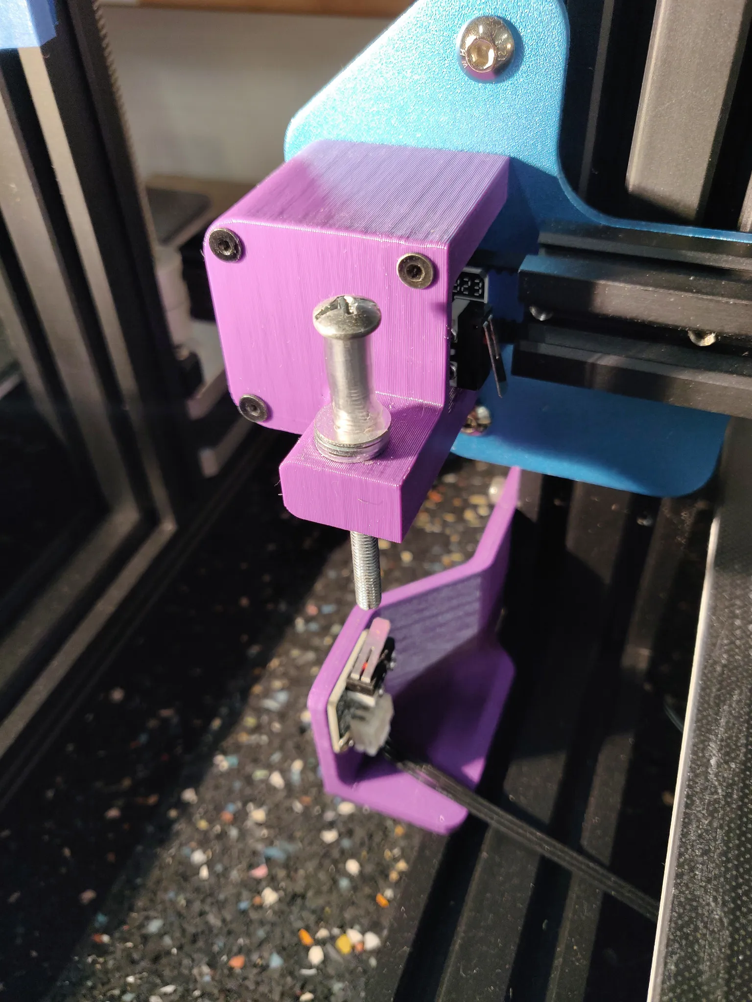 Nâng cấp ốc vít điều chỉnh mức Z cho máy in Creality