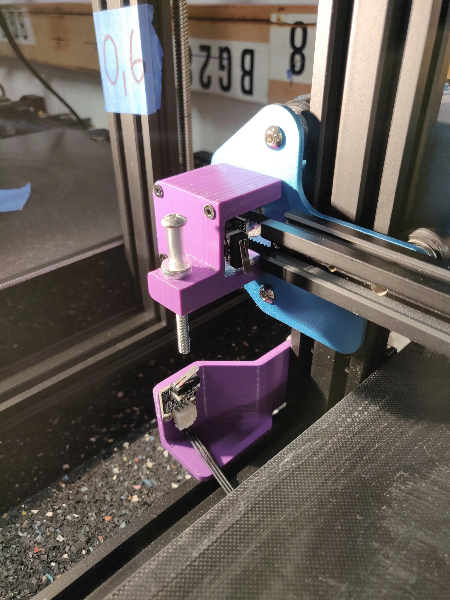 Nâng cấp ốc vít điều chỉnh mức Z cho máy in Creality