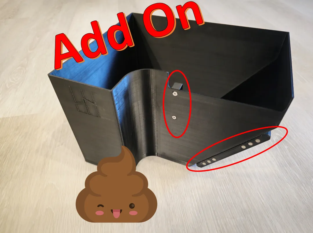 Thùng chứa chất thải từ Bambu Lab cho dòng X1 và P1 - Phụ kiện...