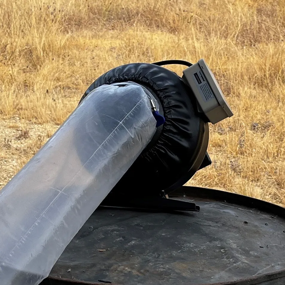 Bộ lắp đặt bộ lọc không khí cho quạt ly tâm 4 inch