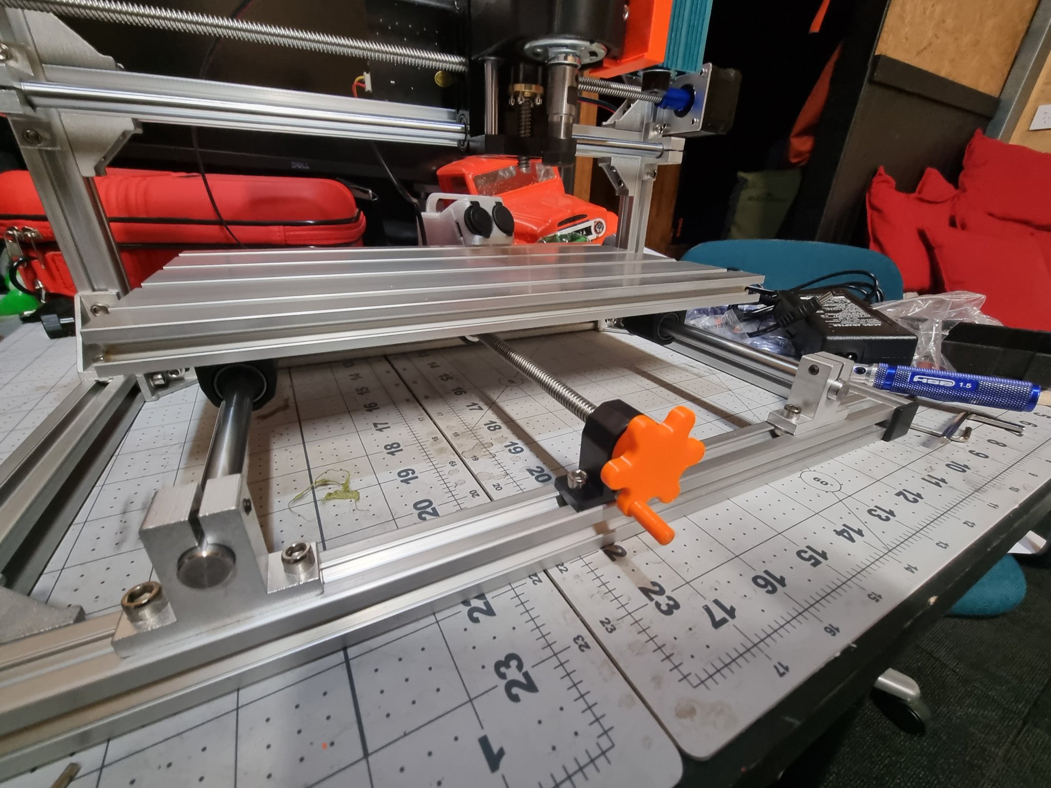 Núm vặn tay cầm trục vít dẫn 8mm cho máy CNC 3018