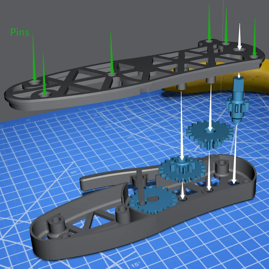 Quạt bóp làm mát và rèn luyện sức mạnh ngón tay