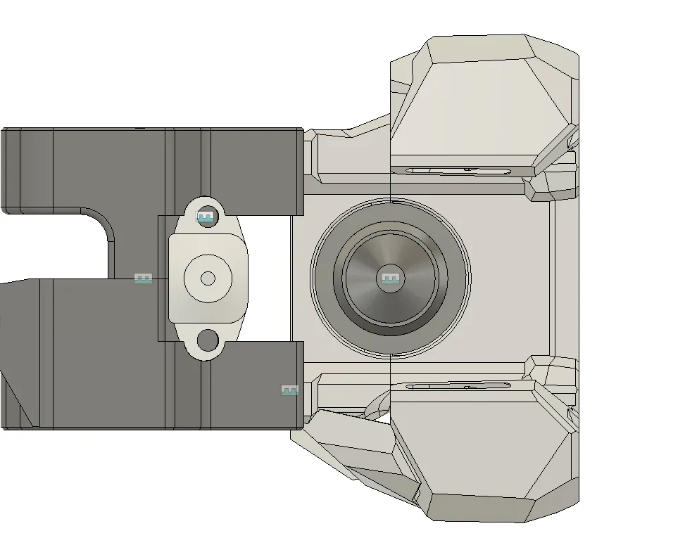 Giá đỡ Bltouch cho X-Carriage Prusa tương thích Voron