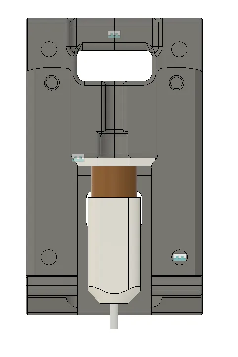 Giá đỡ Bltouch cho X-Carriage Prusa tương thích Voron