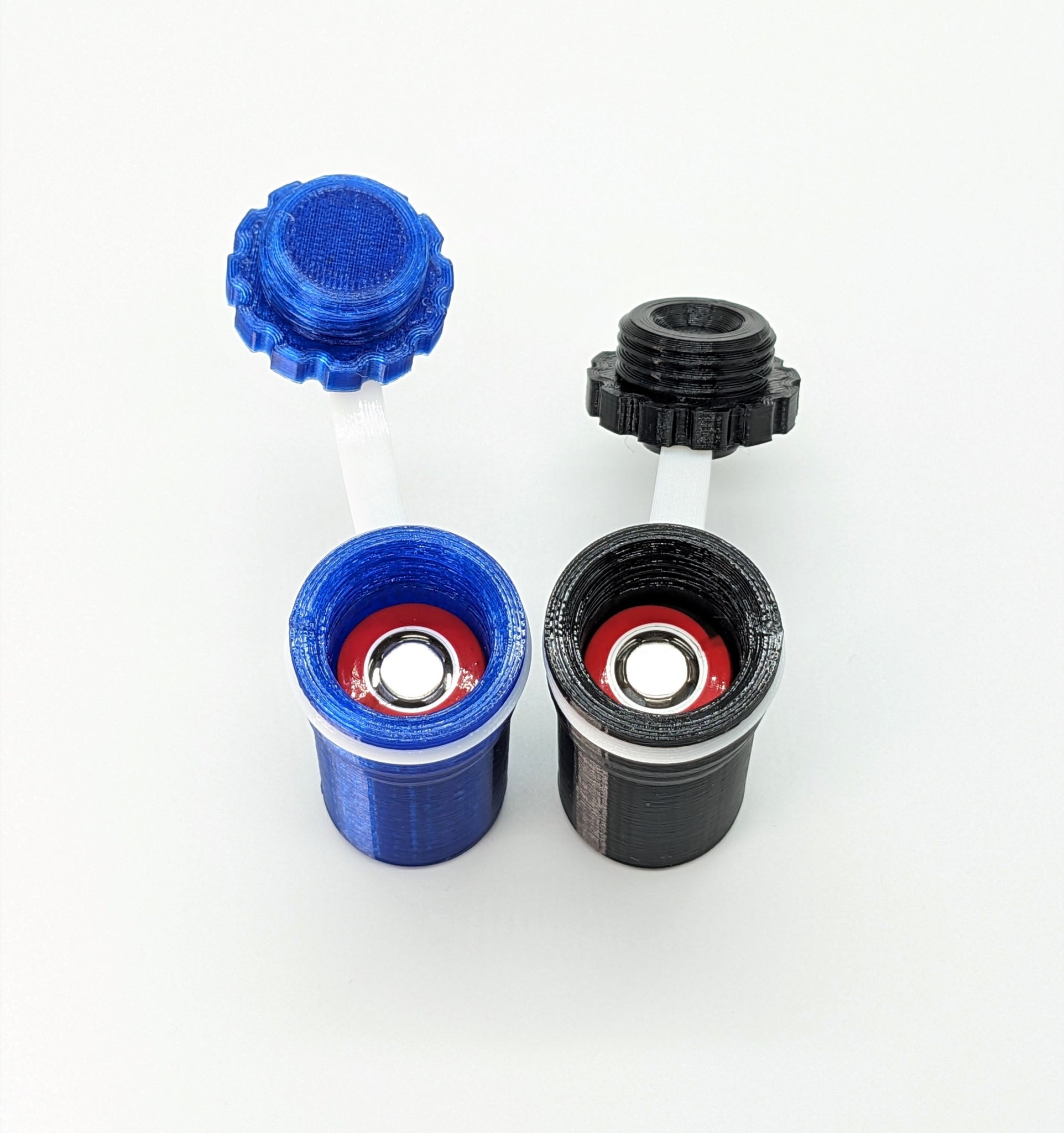 Giá đỡ pin 18350 với nắp vít chắc chắn và linh hoạt