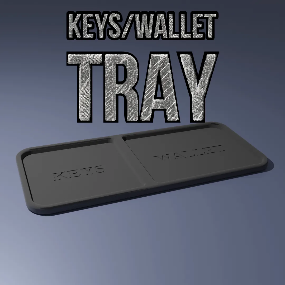 Khay đựng chìa khóa và ví tiện lợi cho bàn làm việc