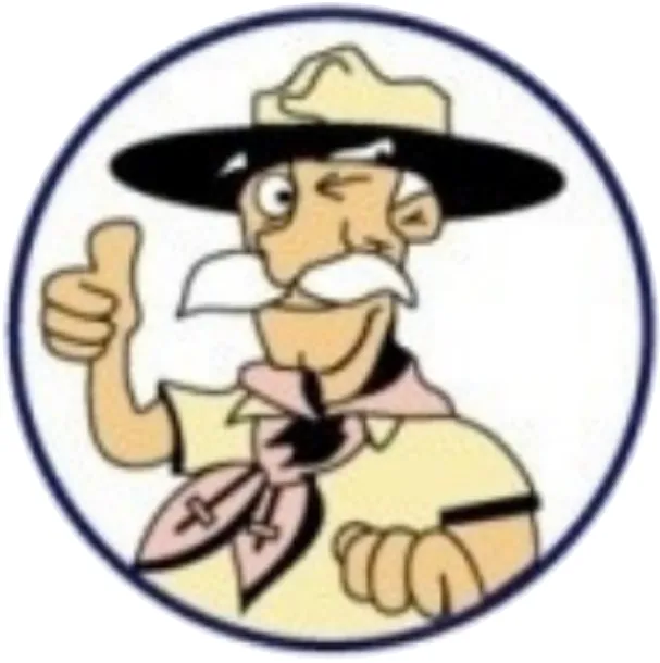 Vòng khăn quàng cổ Scout có logo Baden Powell