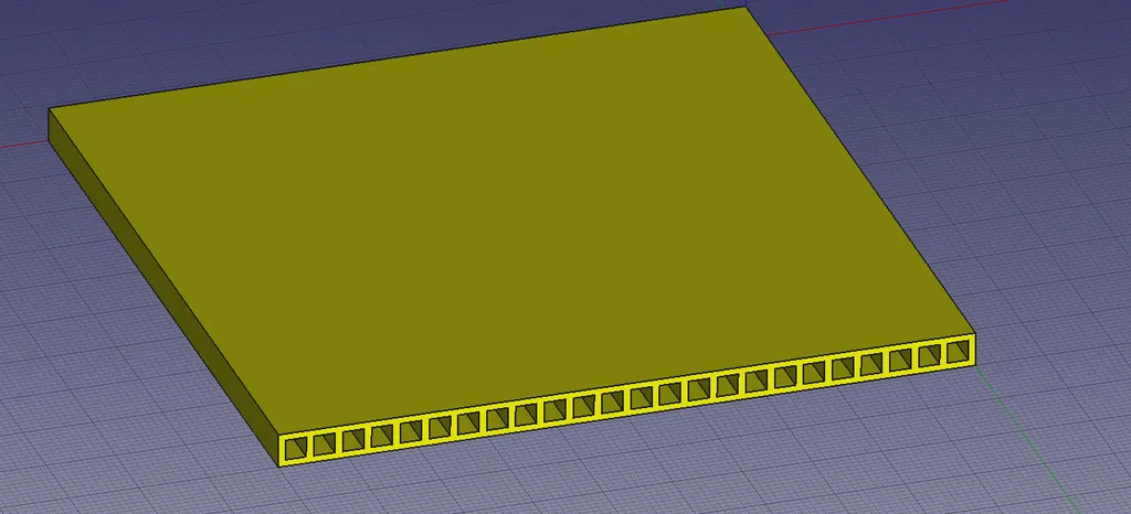 Tấm nhựa sóng phục vụ in 3D tiết kiệm chi phí