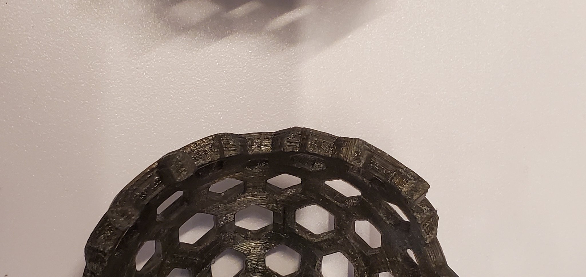 Cầu hình tổ ong in từ Fusion 360