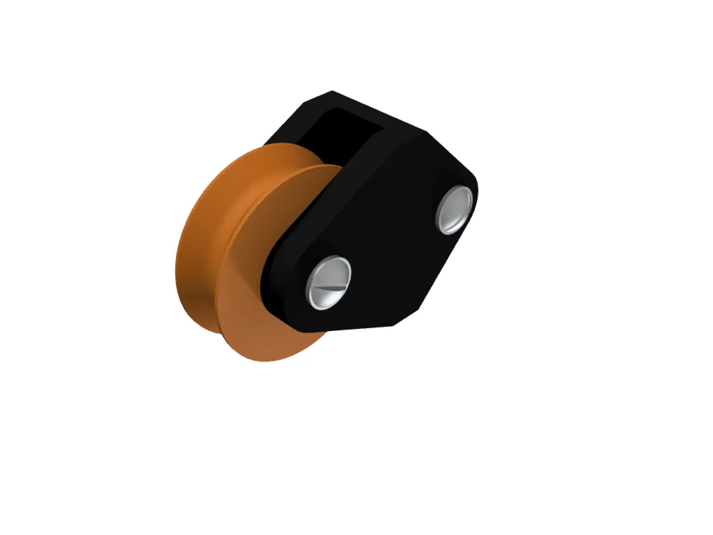 Giá đỡ pulleys cho thang lên trần nhà