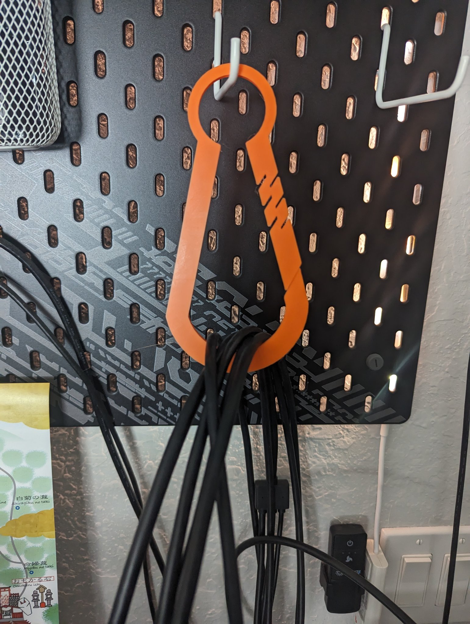 Móc treo cáp đa năng cho tổ chức dây cáp