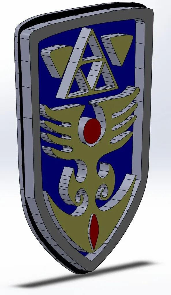 Buộc khiên của Link từ Zelda: A Link to the Past trên SNES