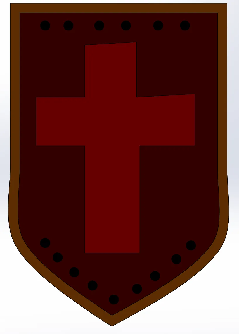 Thiết kế khiên của Link trong The Legend Of Zelda trên NES