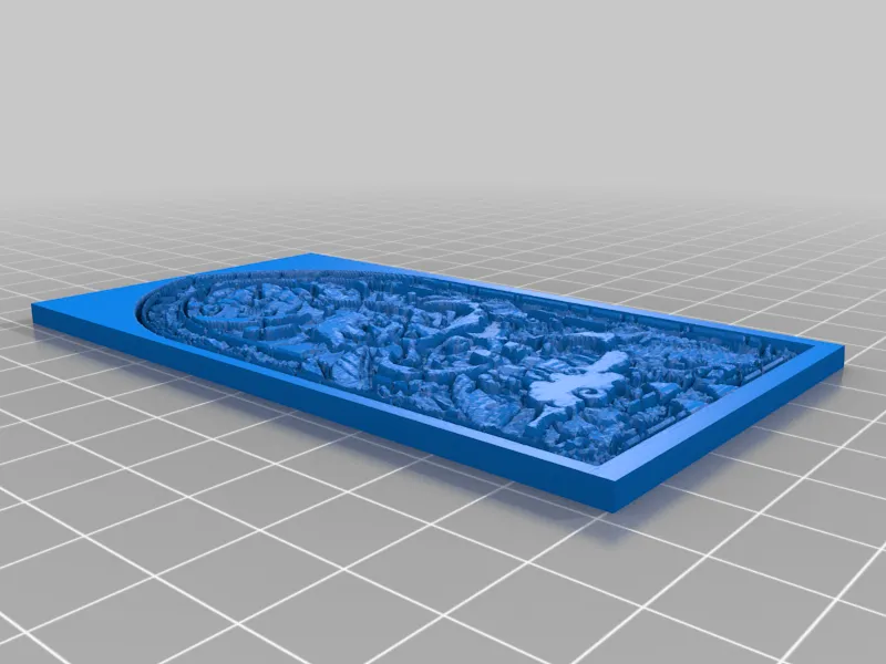 Vitrail Zelda Windwaker - Mô hình lithophane kính màu