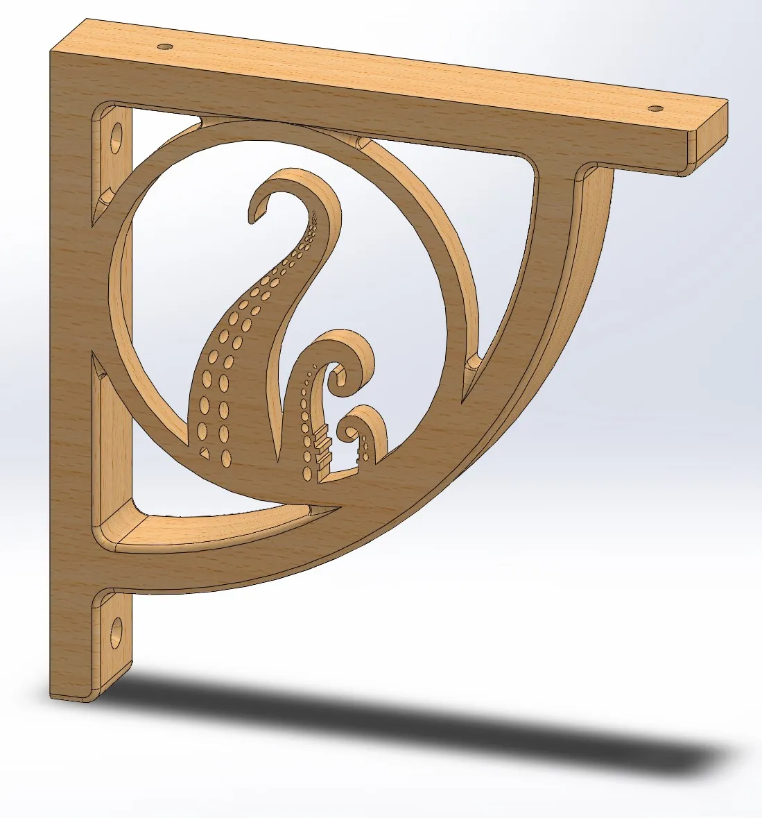 Giá đỡ kệ phong cách Mario "Dưới đại dương" "Đáy biển