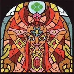 Mô hình kính màu Nabooru trong Zelda