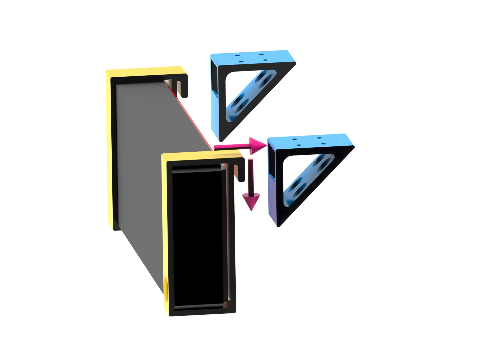 Giá đỡ nhanh cho trạm gắn Lenovo dưới bàn làm việc