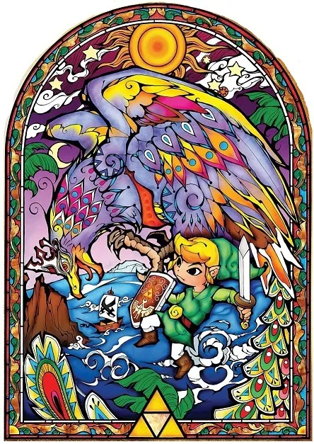 Vitrail Lithophane Zelda Windwaker 9e mẫu