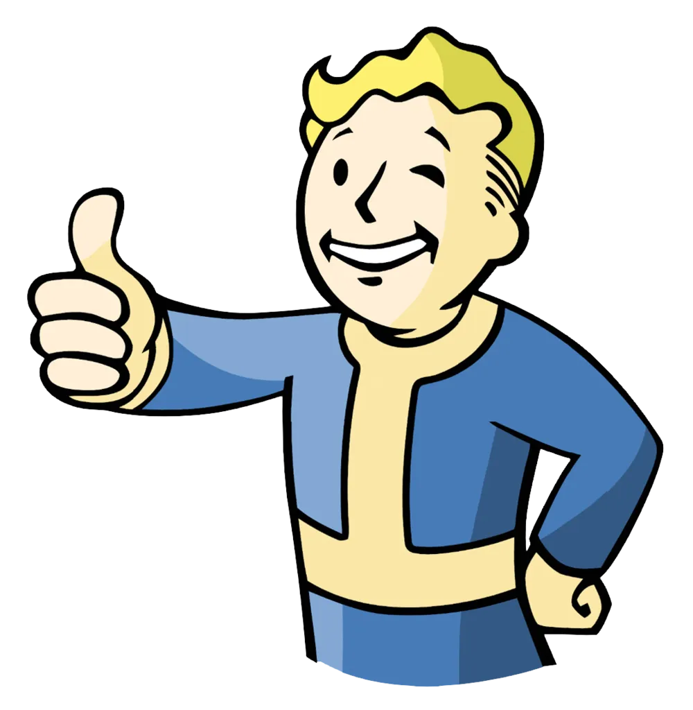 Nhân vật Vault Boy trong Fallout làm bằng lithophane