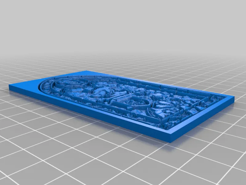 Mô hình lithophane vitrail Zelda Windwaker phiên bản thứ 4