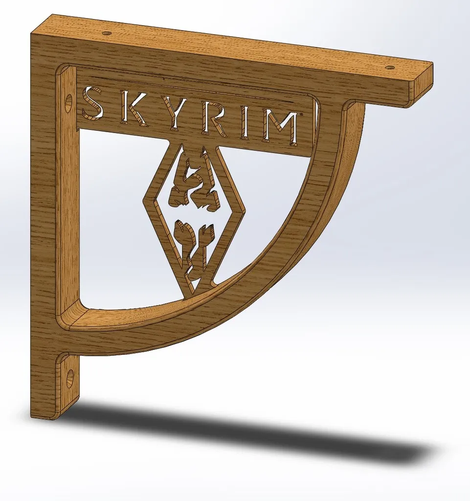 Giá đỡ kệ phong cách Skyrim The Elder Scroll V