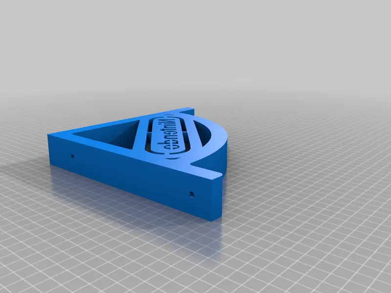 Giá đỡ kệ với logo Nintendo theo phong cách Mario